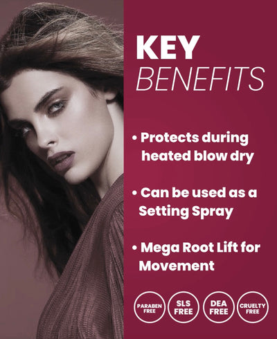 Full Blown Volumizing Styling Spray - Elevate Your Style with Lasting Volume & Heat Protection