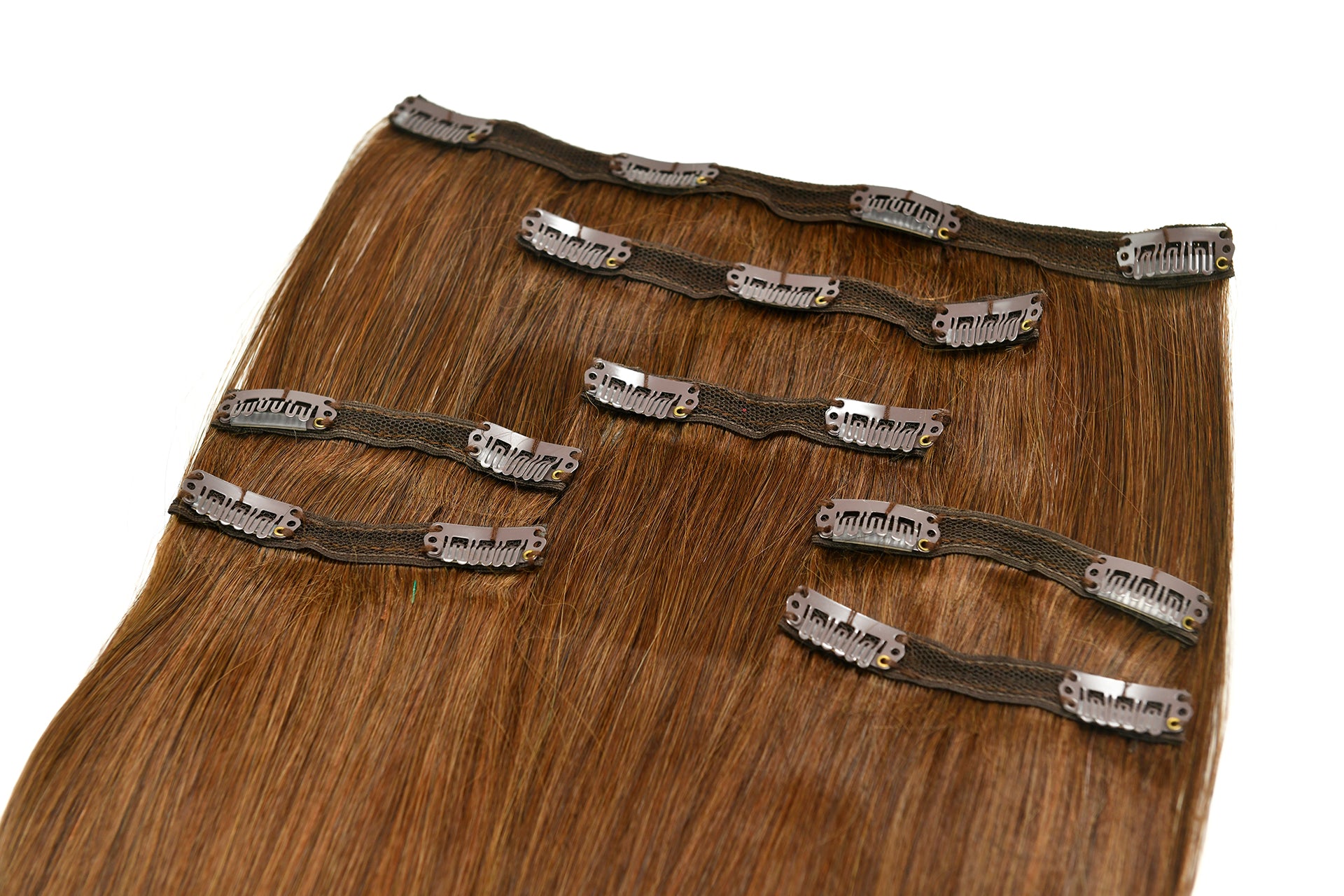 Clip-In Hair Extensions Set #35 Auburn