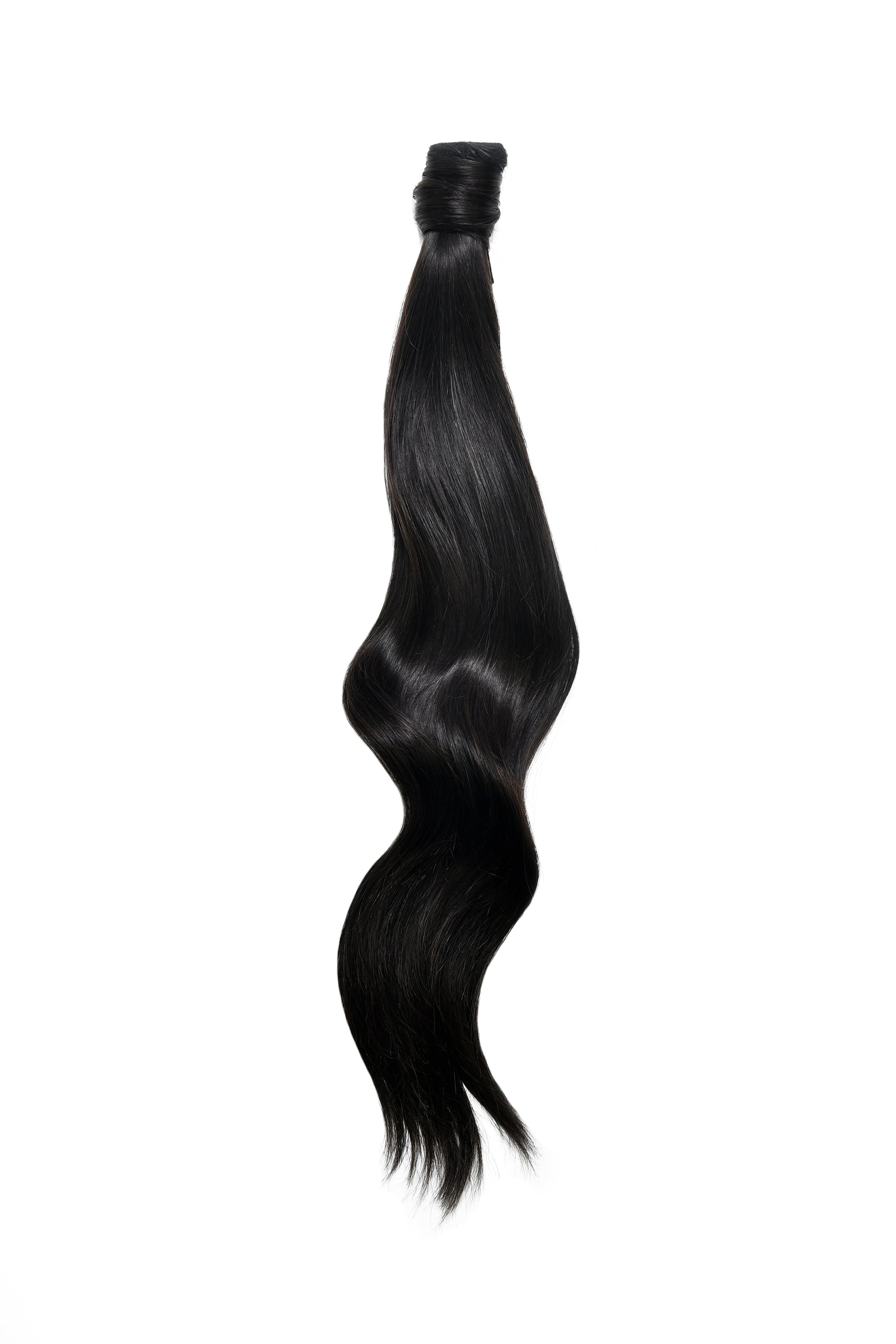 Clip-In Pony Tail Hair Extension #1B Natural Black