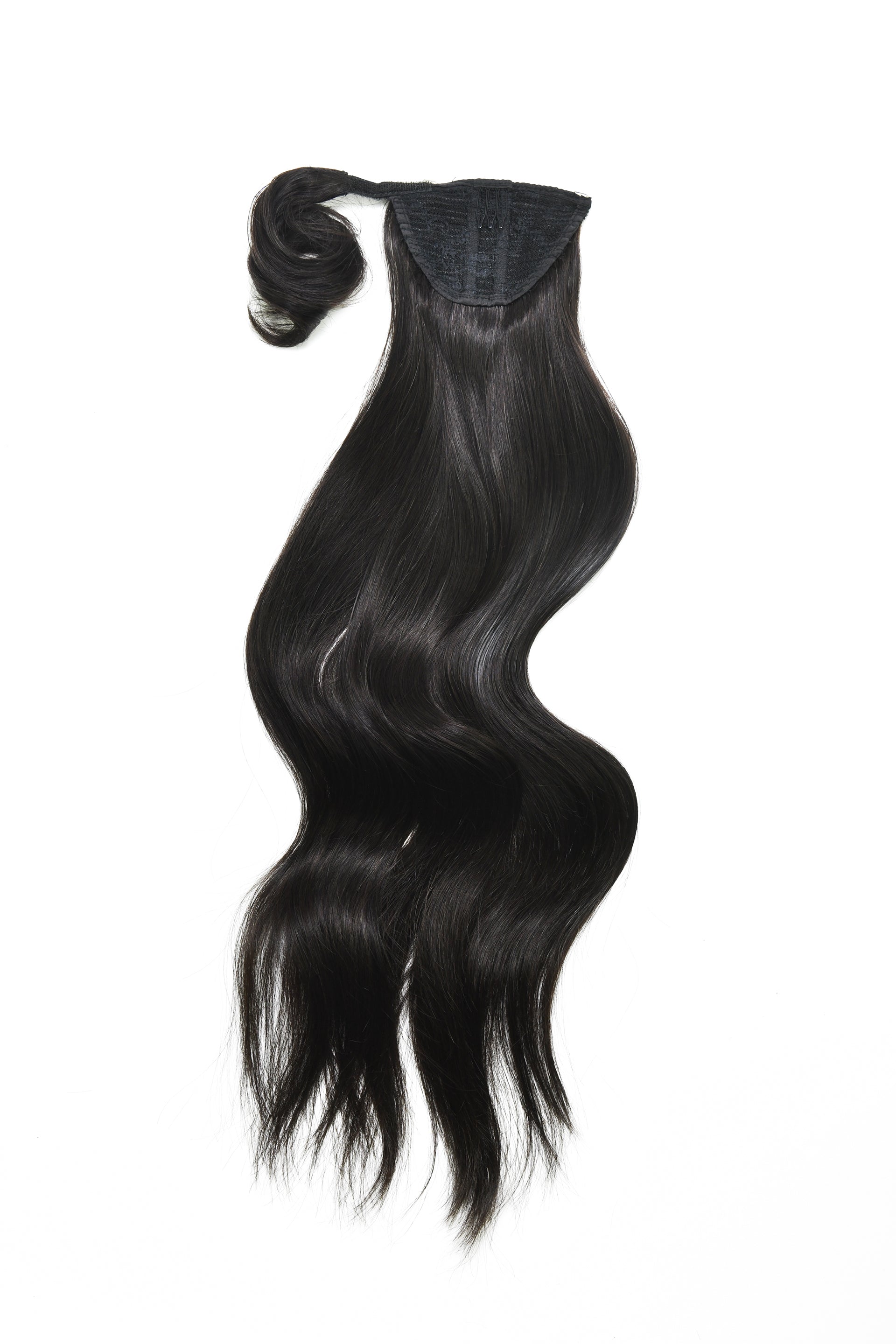Clip-In Pony Tail Hair Extension #1B Natural Black