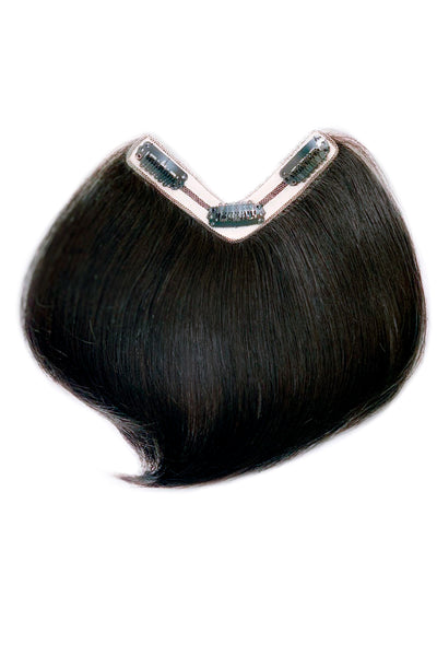 Clip-In Bangs Hair Extension #1B Natural Black