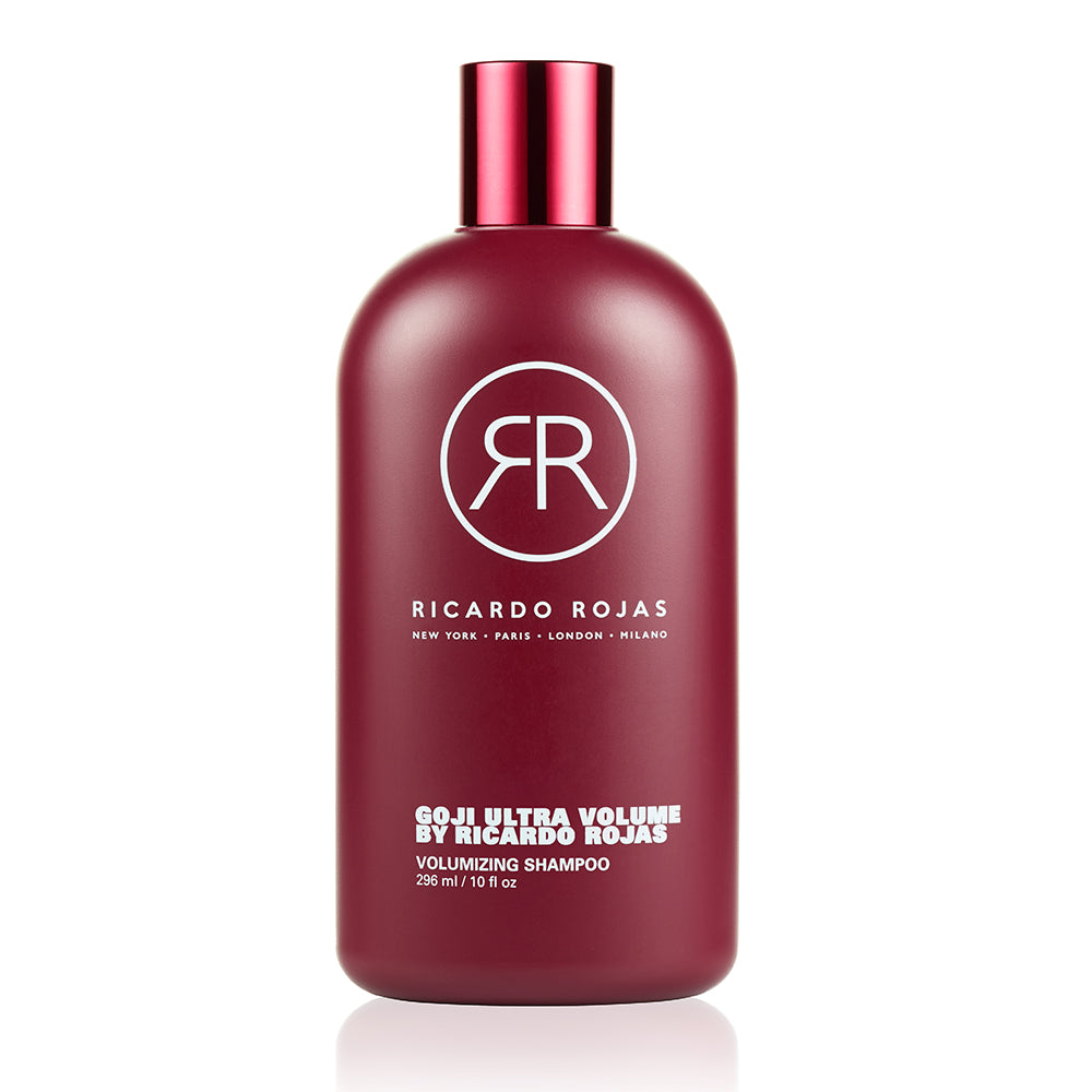 Ricardo Haircare Goji Ultra Volume Shampoo | Antioxidant Infused | Strengthens Hair and Scalp | Weightless Formula for Volumizing | 10 fl oz/296 mL
